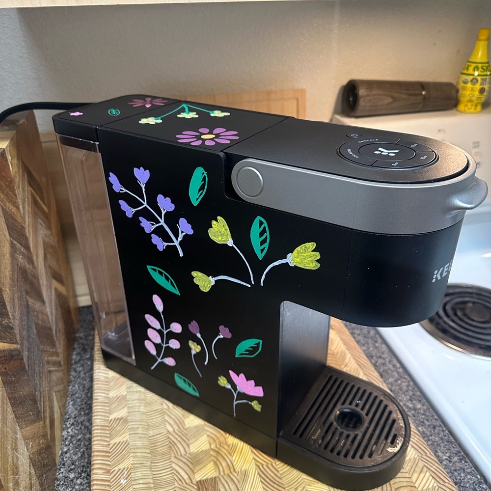 Floral Keurig Coffee Maker
